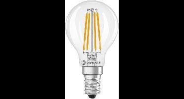 Ledvance LED Filament Kogellamp E14 - 5.9W 470lm 2700K 230V - Ø45mm - Geschikt voor tafellampen, nachtlampen, vitrinekasten