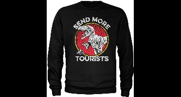 Jurassic Park - Send More Tourists Sweatshirt Sweatshirt Black-L