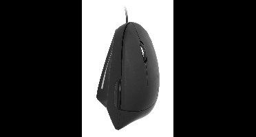 Muis quantore ergonomisch bedraad usb-a zwart | 48 stuks