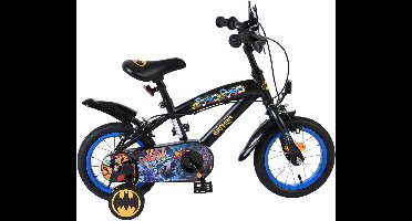 Batman Kinderfiets - Jongens - 12 inch - Zwart - Twee handremmen