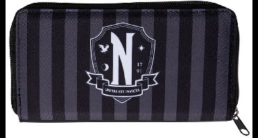 Wednesday Nevermore Academy Unisex Portemonnee - zwart - Standard