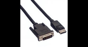 DisplayPort 1.1 naar DVI kabel (1920 x 1200) / zwart - 1,5 meter