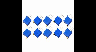 3296W 504 Weerstand regelbaar / precisie potentiometer 500K Ohm 10 stuks
