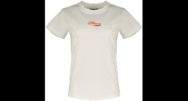 Karl Lagerfeld Slim T-shirt Met Korte Mouwen Wit XS Vrouw