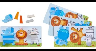 Haba Vormenpuzzel Beestachtig Wild Junior Hout 13-delig