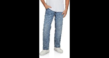 Mustang Heren Jeans Broeken Big Sur regular/straight Fit Blauw Volwassenen