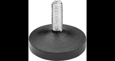 verstelbare poot met schroefdraad - m10 x 52 mm - stelpoten 4 stuks - stelvoeten - meubelpoten