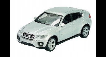 Welly BMW X6 E71 Zilver Metaal 1:43 Model Auto