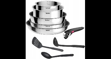 Tefal Ingenio Cook Eat Pannenset RVS 9 Delen