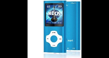 Ynkkvre -Draagbare Multimedia MP3-Speler – 128GB Uitbreidbaar, Muziek, Video, Foto’s en E-Books voor Kinderen en Ouderen