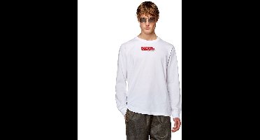 Diesel Just K2 T-shirt Met Lange Mouwen Wit 2XL Man