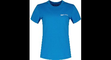 Karl Lagerfeld Slim T-shirt Met Korte Mouwen Blauw M Vrouw