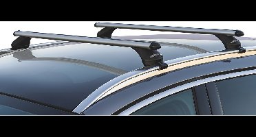 Dakdragers geschikt voor Renault Captur II 2019-heden Green Valley Easy One Quick Alu zilver