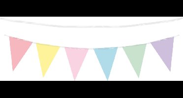 Party Flag PE - Pastel multi colour