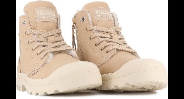 PALLADIUM Pampa Hi Zip WL W winter-enkellaarzen voor dames 95982-271 beige