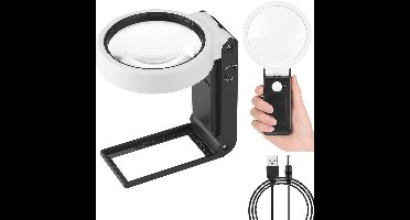 DailySupplies® Loeplamp met Standaard - Lamp met Led Verlichting