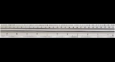 Centrum Liniaal - 30 cm - kunststof - PP + handgreep - schoolartikelen - kantoorartikelen