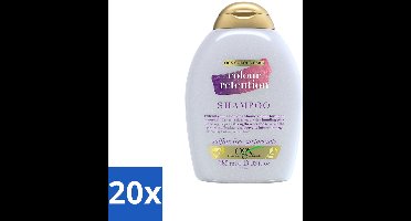 20 x OGX - Colour Retention - Shampoo - Voor Gekleurd Haar - 385 ml - Kleurbehoud - Gekleurd Haar - Haarkleur - Haarschade - UV Bescherming