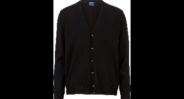 OLYMP modern fit vest wol - zwart