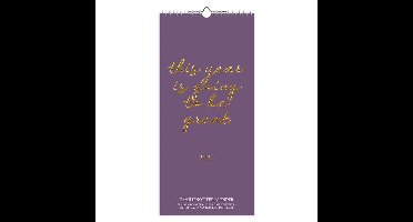 Familienotitiekalender Comello (t/m 5 personen) - 2026