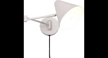 TRIO COSIMA - Wandlamp - Grijs warm - excl. 1x E14 4 W - Zwenkbaar - Wandmontage - FLEX - Connect