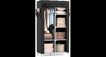 Dressing Kasten - Kledingkast - Kledingkasten Slaapkamer - Organizer - Zwart