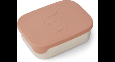 Liewood Arthur Lunchbox - 900ml - Cat dark rose