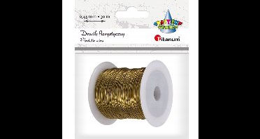 Floristikdraad Goud 0,45 mm 30 m - Flexibel en Sterk