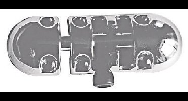 Plastimo Verchroomde Vatboutslot Zilver 85 mm