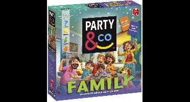 Party & Co. - Family - Bordspel voor families - Vanaf 8 jaar - Partyspel - Actiespel