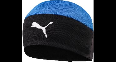 Puma LIGA Beanie 022355 Electric Blue Lemonade-Puma Black