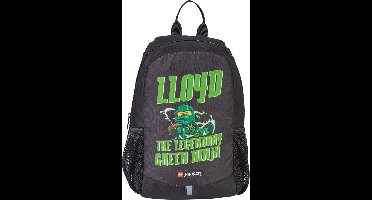 LEGO Ninjago Kids M Backpack, voor een jongen, Zwart, Rugzak, maat: One size