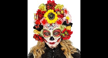Masker Dag Van De Doden Bloemen