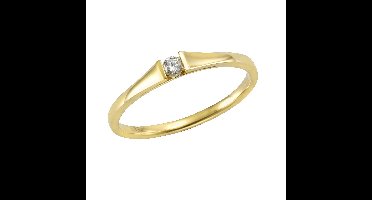 Orolino Ring Gold 585 mit Brillant 0,08ct.