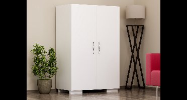 Asir Schoenenkast - Wit - 60 x 94 x 35 cm