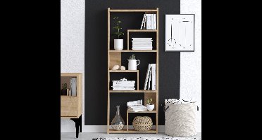 Asir - Boekenplank Asir – Eiken – 60 x 150 x 15 cm