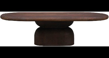 Old Inn - Salontafel Lissabon Deens Ovaal Bruin 120cm