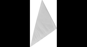 1000 Puntzakken, Cellulose, gevouwen 19 cm x 18,5 cm x 26,5 cm wit inhoud 125 gr