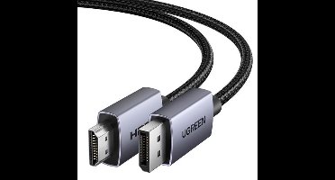 UGREEN DisplayPort (DP) naar HDMI Kabel – 3 meter – 4K@30Hz – Zwart – DP125