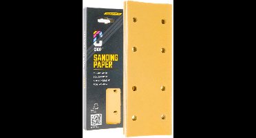 CROP GoldX Schuurstroken korrel 240 - 70x198mm - 10 stuks