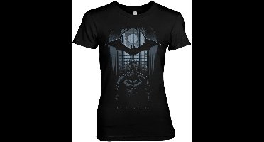 Batman I Am The Shadows Girly Tee Damen T-Shirt Black-S