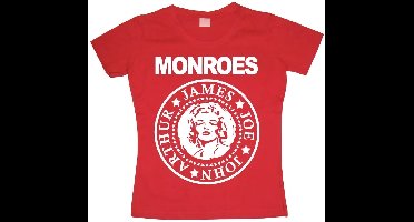 Marilyn Monroe Damen Girly T-Shirt SH-5-15139-H10-5 Red-M