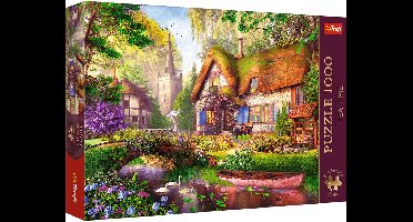 Trefl legpuzzel Tea Time The Woodland Cottage 1000 stukjes premium.
