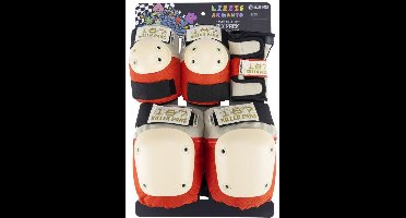 187 Sportprotektoren Adult Six Pack Set Lizzie 1879 Orange-XS