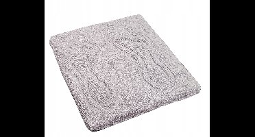 York Badmat 50x70 cm - Steel Grijs, 650 g/m², 100% Katoen