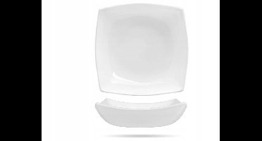 Luminarc Quadrato Diepbord Wit 20 cm Gehard Glas
