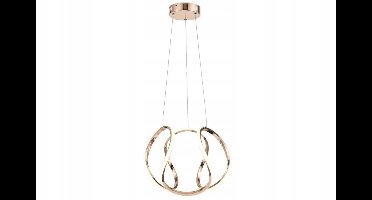 Reality Clarence hanglamp - 1 lichtpunt, LED, rosé goud