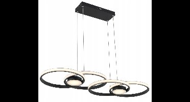 Reality Audia LED Plafondlamp Zwart - Stijlvol en Modern