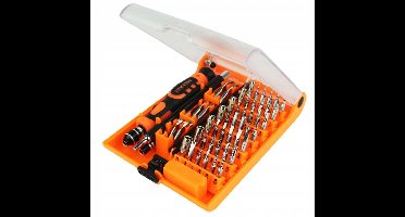 Jakemy Precisie Gereedschap Set 54 Delig - Schroevendraaiers & Bits