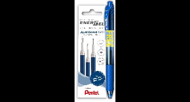Pentel Energel Gelschrijvervulling LR7 - 0.7mm - Blauw - 3 stuks